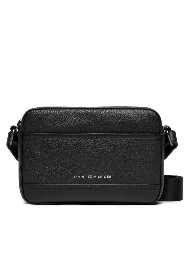 Tommy Hilfiger Maža rankinė Tommy Hilfiger Th Premium Leather AM0AM13148 Juoda