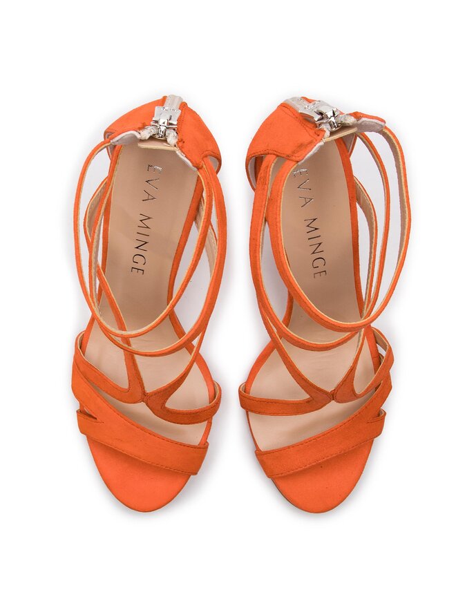 Eva Minge Sandalen Eva Minge Rafaela 5L 19SF1372174ES Orange