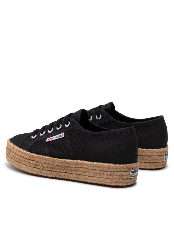 Superga Еспадрили Superga 2730 Cotropew S00CF20 Черен