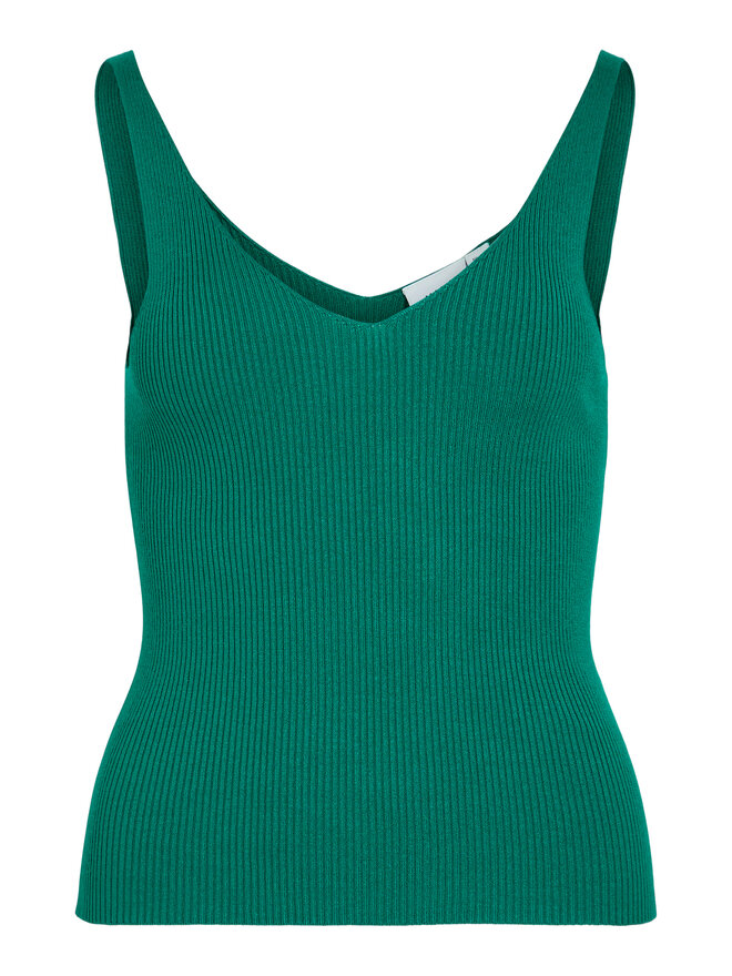 Vila Vila Top Wennie 14104135 Grün Regular Fit