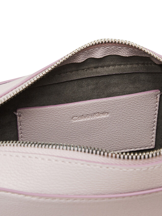 Calvin Klein Jeans Ročna torba Calvin Klein Jeans Minimal Monogram Ew Camera Bag LV04K3162G Écru