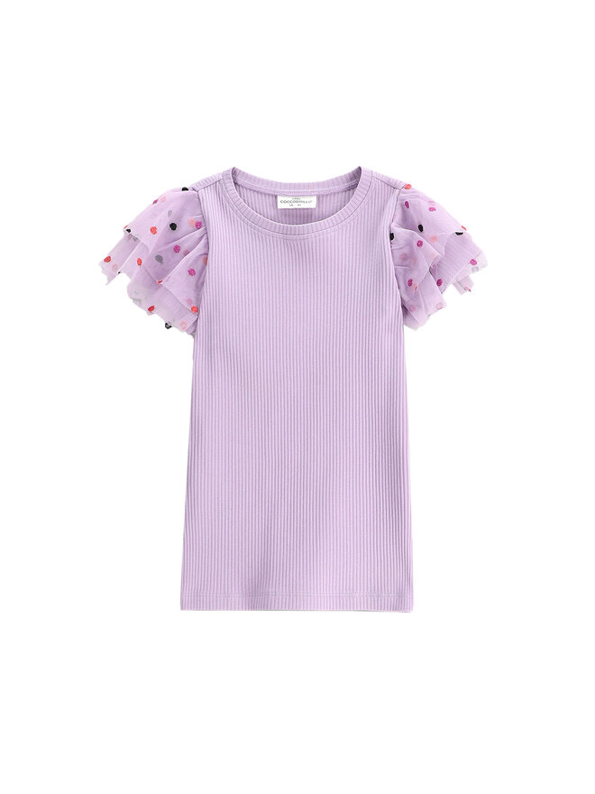 Coccodrillo Coccodrillo Marškinėliai WC5143202RGK Violetinė Regular Fit