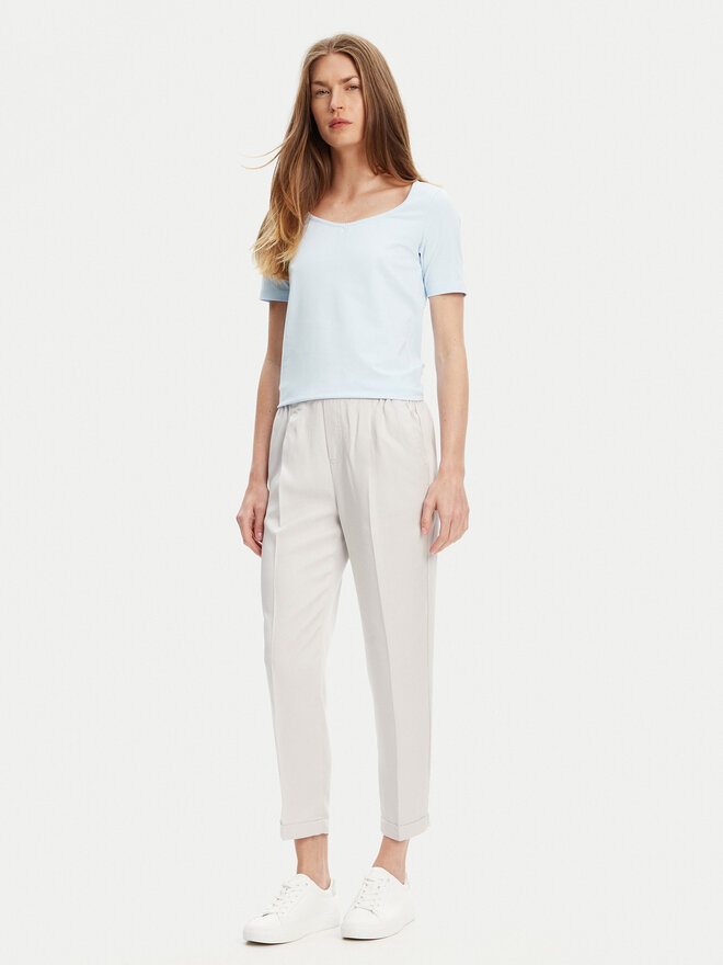 United Colors Of Benetton United Colors Of Benetton Футболка 3FJHD401P Блакитний Slim Fit