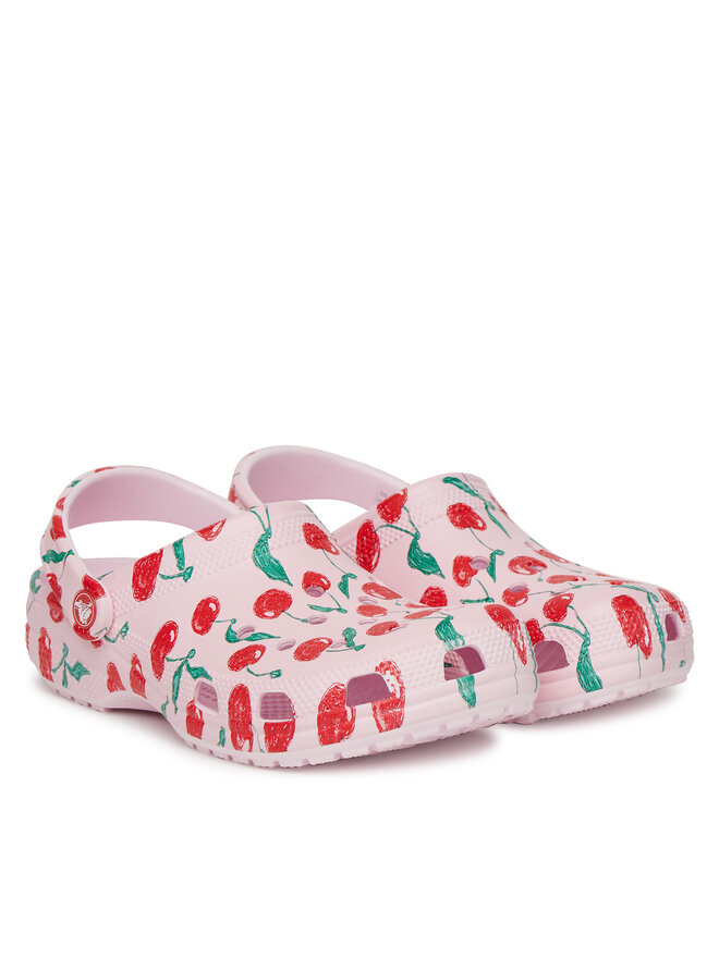 Crocs Klapki Crocs Classic Fresh Fruits Clog 211008 Różowy