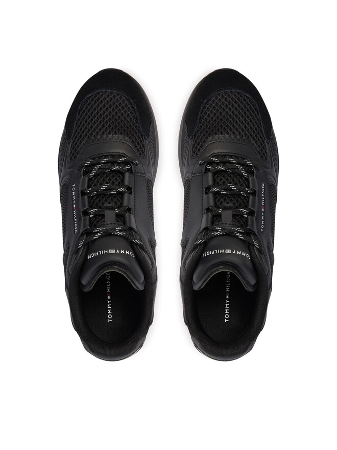 Tommy Hilfiger Sneakers Tommy Hilfiger Lightweight Runner Monocolor FM0FM05928 Schwarz
