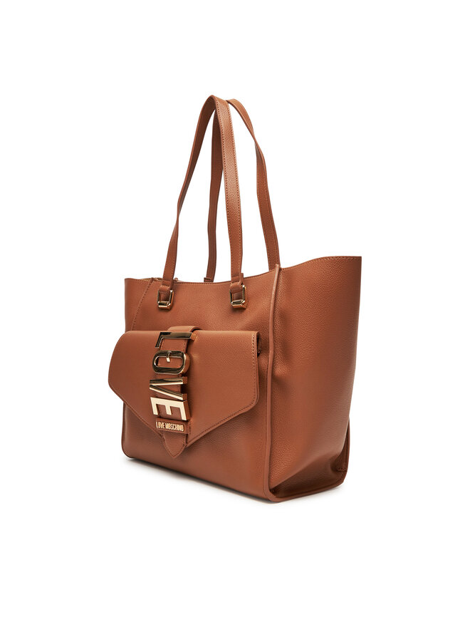 LOVE MOSCHINO Дамска чанта LOVE MOSCHINO JC4225PP0MKC0201 Кафяв