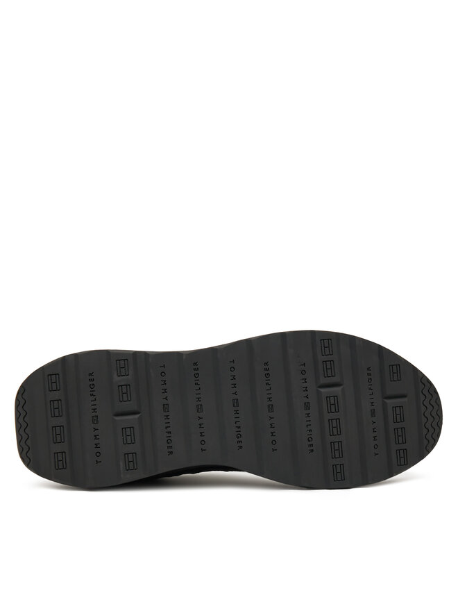 Tommy Hilfiger Сникърси Tommy Hilfiger Retro Runner Seasonal FM0FM05328 Черен