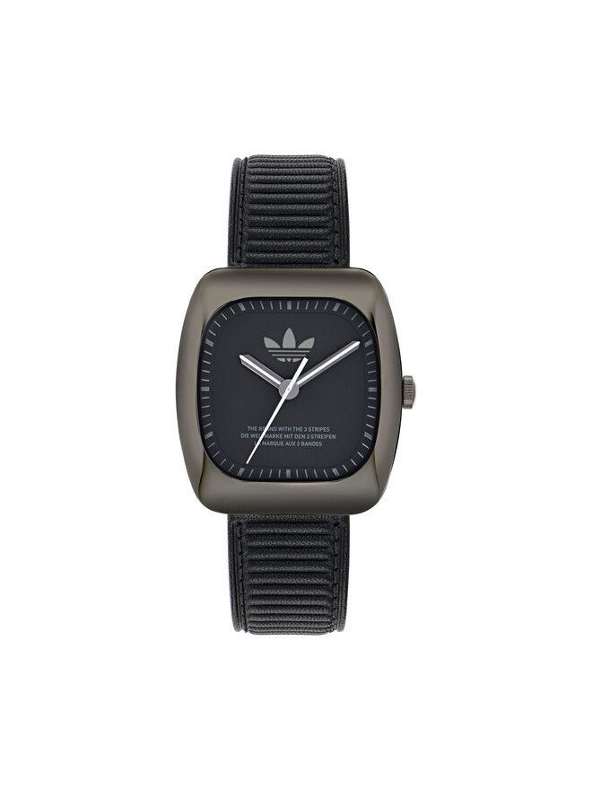adidas Pulkstenis adidas Retro Wave One AOSY24527 Melns