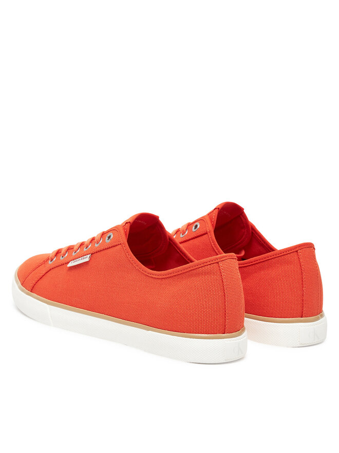 Calvin Klein Jeans Кросівки Calvin Klein Jeans Ess Vulc Low Mg Cv YM0YM01301 Оранжевий