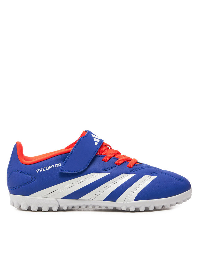 Scarpe da calcio adidas Predator Club H L Tf J IF6421 Blu scuro escarpe