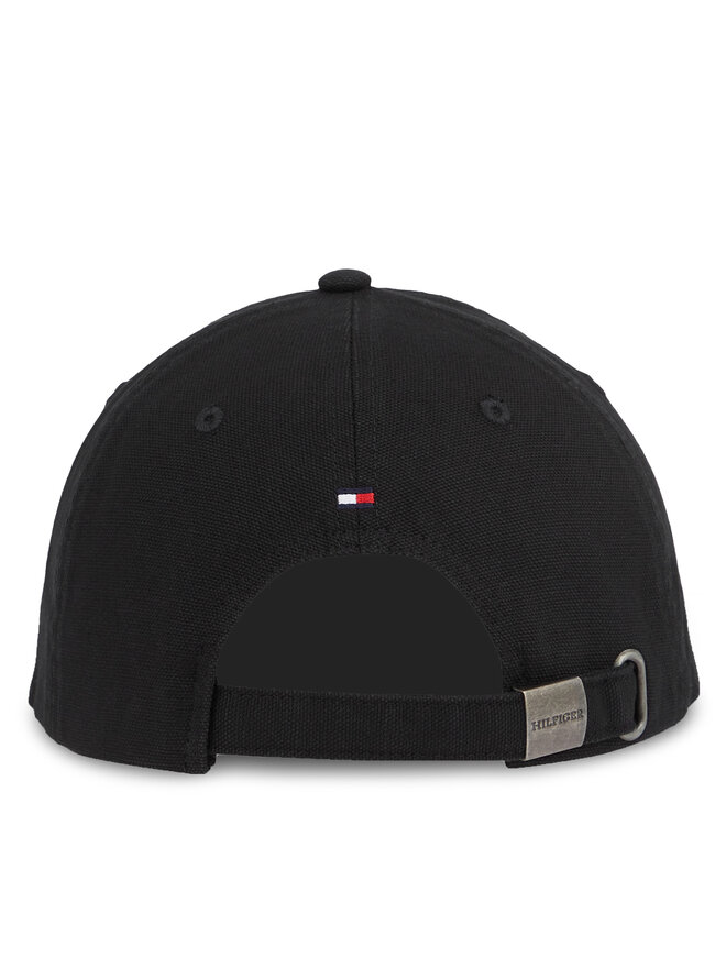 Tommy Hilfiger Șapcă Tommy Hilfiger Th Monotype Soft 6 Panel Cap AM0AM12154 Negru
