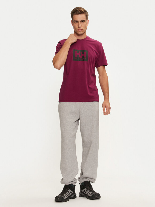 Helly Hansen Helly Hansen Marškinėliai HH Box 53285 Violetinė Regular Fit