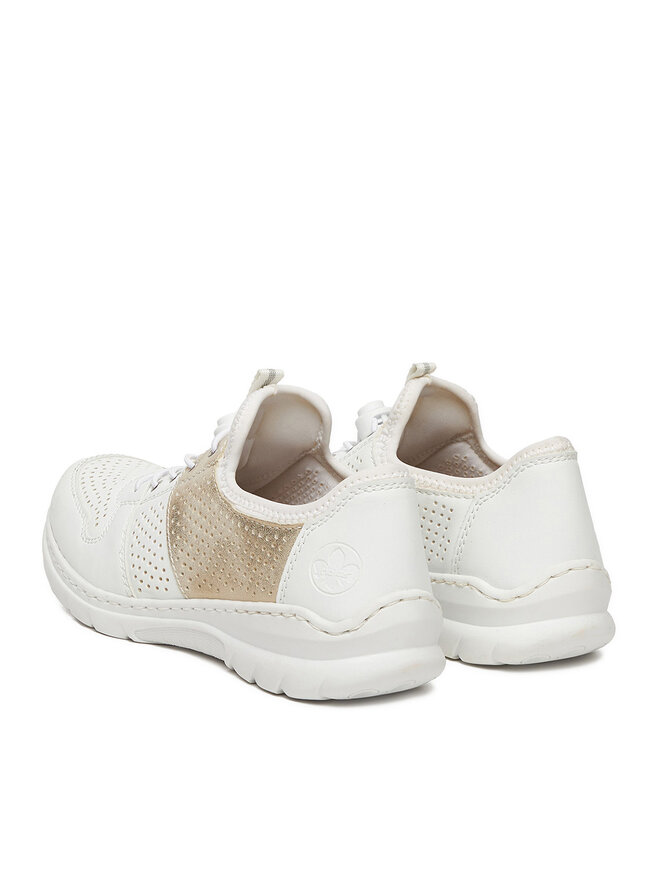 Rieker Sneakers Rieker L3254-80 Alb