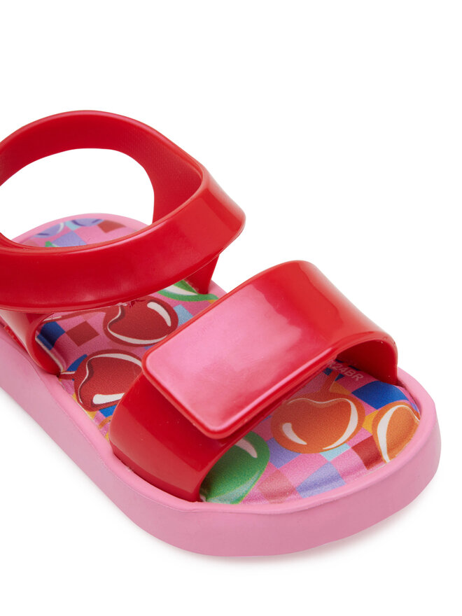 Melissa Sandały Melissa Mini Melissa Jump Print Bb 33663 Czerwony