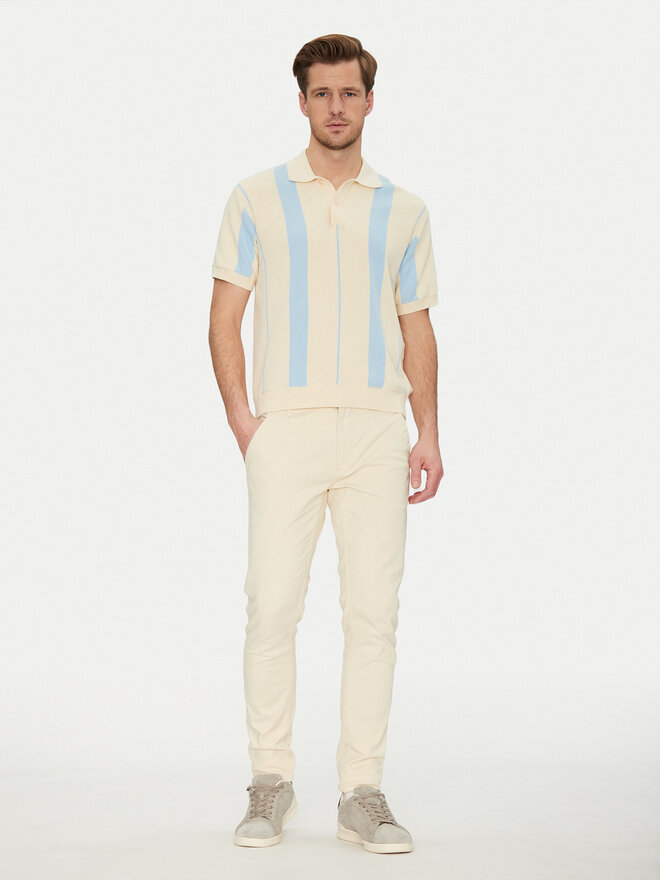 Blend Blend Polo 20717954 Μπεζ Regular Fit