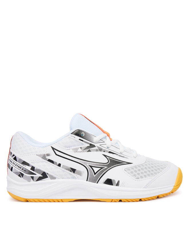 Mizuno Čevlji za športe v zaprtih prostorih Mizuno Stealth Star 3 Jr. X1GC2507 Bela