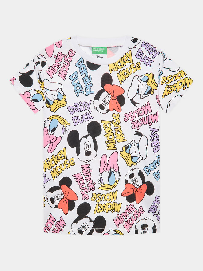 United Colors Of Benetton United Colors Of Benetton Camiseta 3KWVG10B0 De color Regular Fit