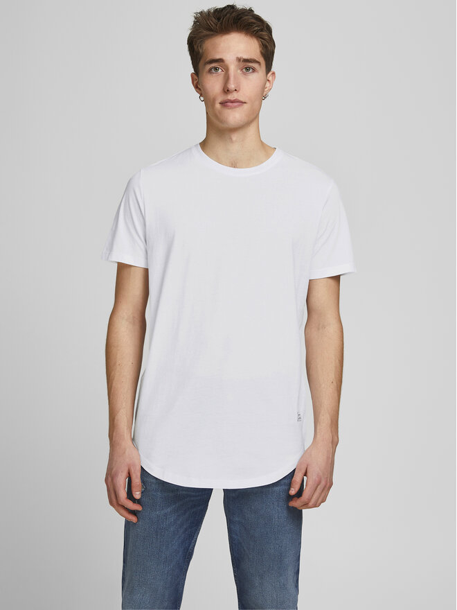 Jack&Jones Jack&Jones Camiseta Noa 12113648 Blanco Long Line Fit
