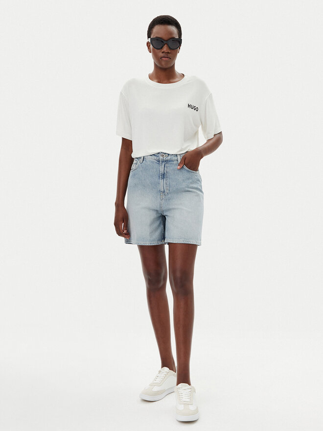 HUGO HUGO T-Shirt Unite 50490707 Weiß Relaxed Fit