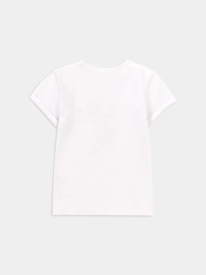 Coccodrillo Coccodrillo Marškinėliai WC4143202CEK Balta Regular Fit