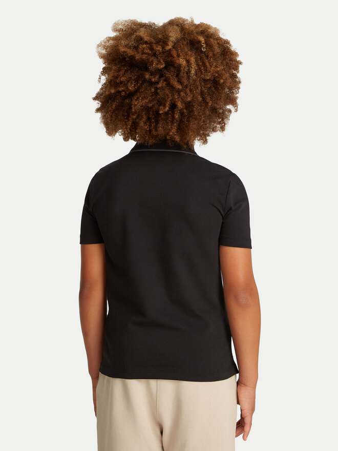 Calvin Klein Jeans Calvin Klein Jeans Поло Embro Logo IB0IB02370 Чорний Regular Fit