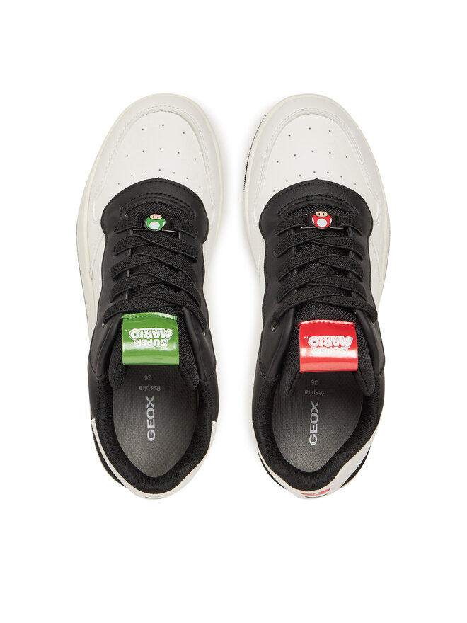 Geox Sneakers Geox J Washiba J55LQC 5450 C0404 D Alb