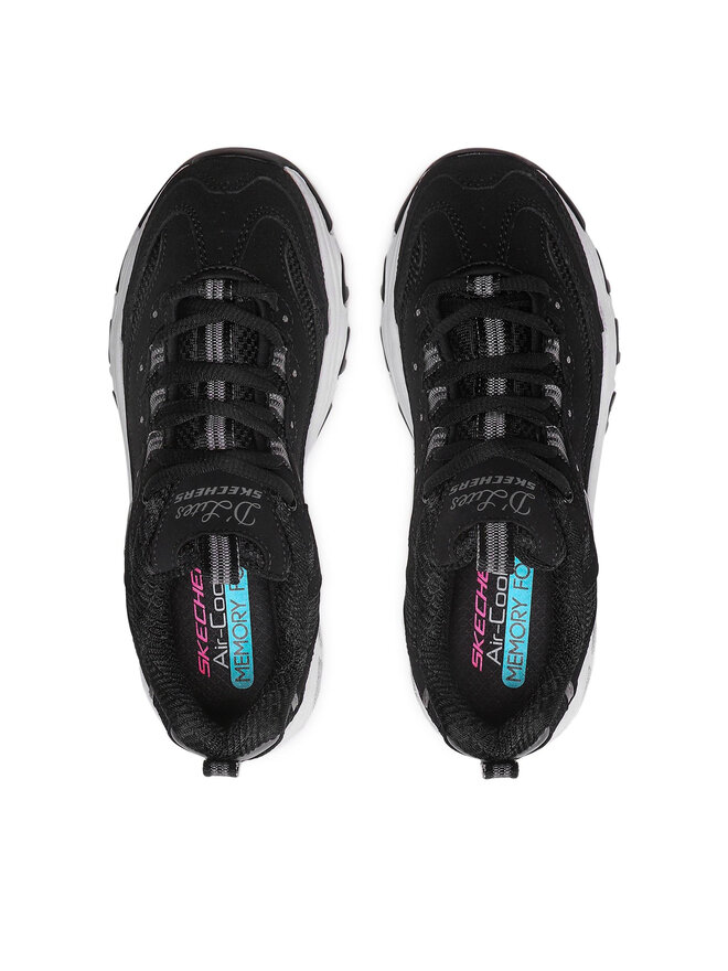 Skechers Сникърси Skechers Biggest Fan 11930/BLK Черен