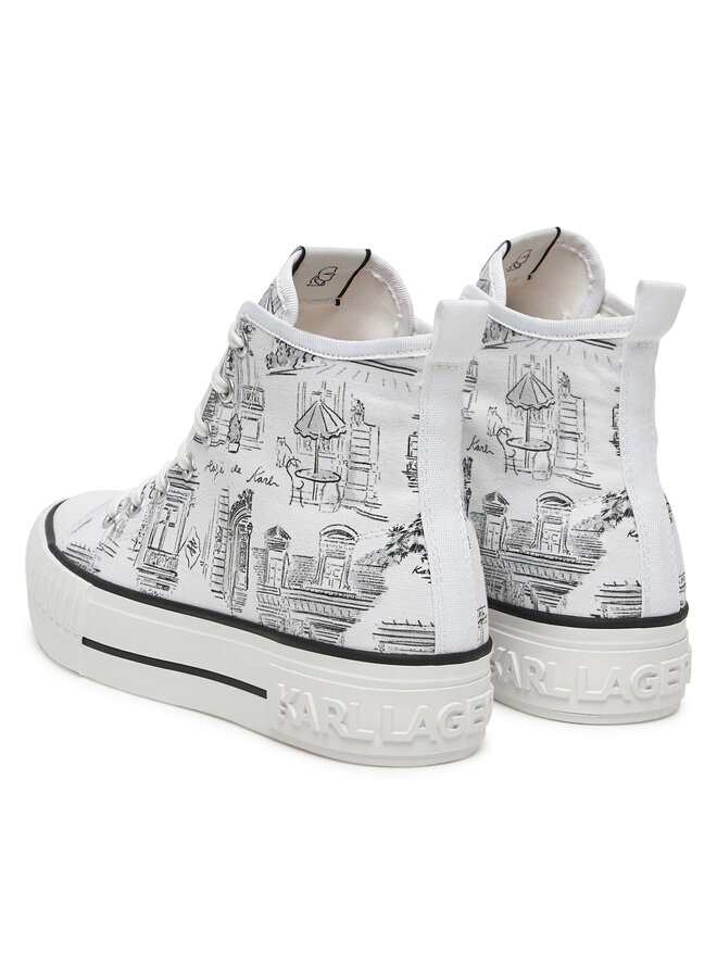 KARL LAGERFELD Кеди KARL LAGERFELD KL60455 Білий