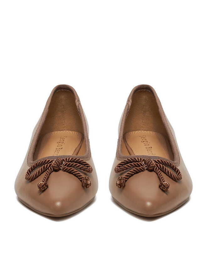 Sergio Bardi Балетки Sergio Bardi WFA1572-29Z-SB Бежевий