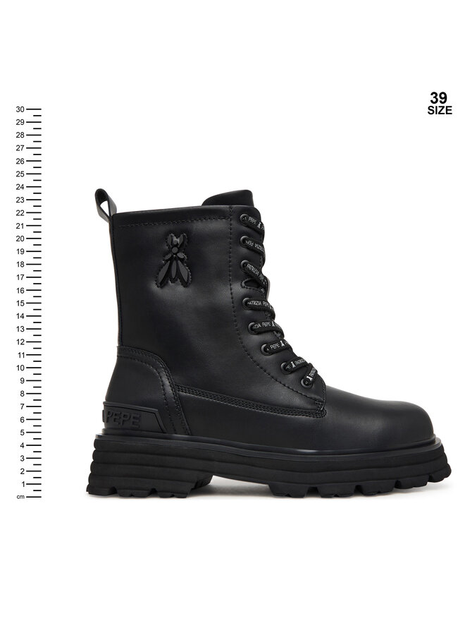 Patrizia Pepe Schnürstiefeletten Patrizia Pepe PPJ978.01 Schwarz
