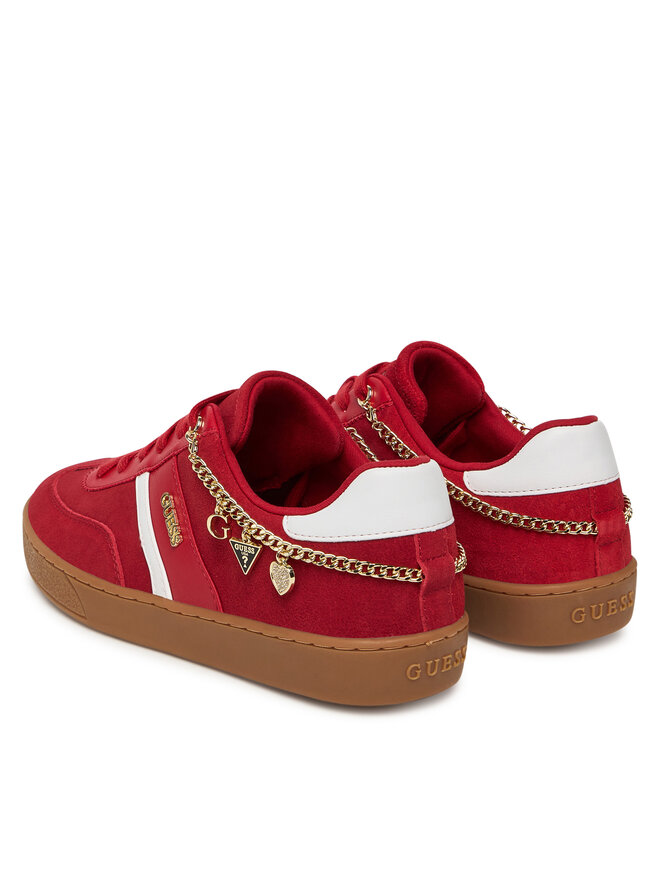 Guess Sneakersy Guess FLTNAO SUE12 Czerwony