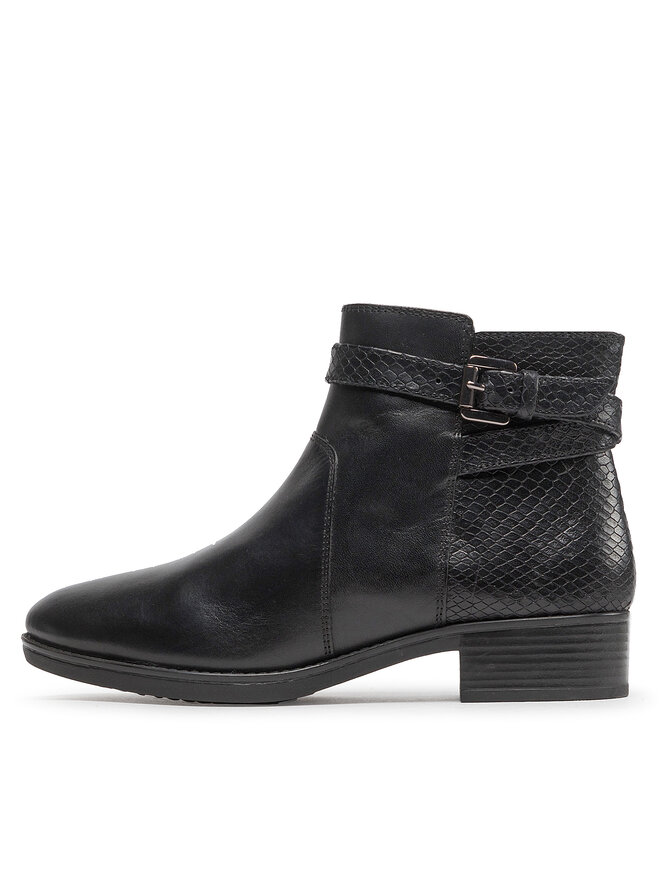 Geox Stiefeletten Geox D Felicity E D26G1E 04341 C9999 Schwarz
