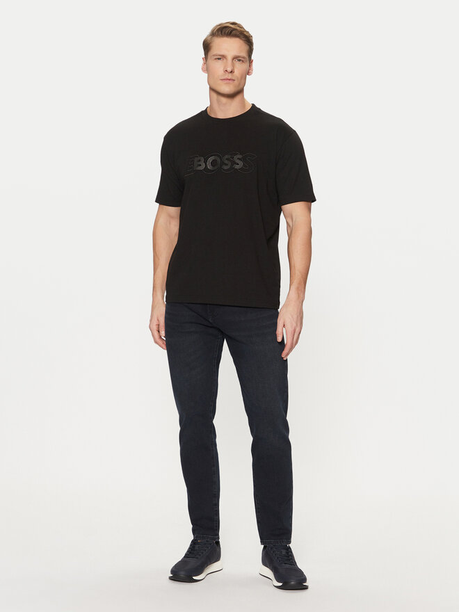 BOSS BOSS Camiseta 50531271 Negro Regular Fit