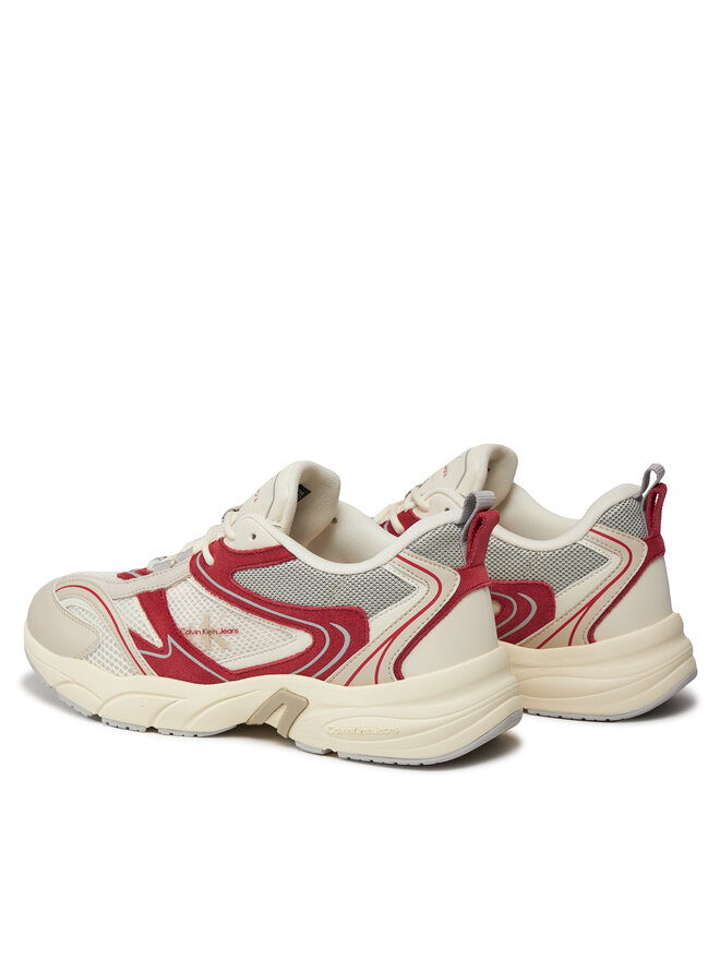 Calvin Klein Jeans Снікерcи Calvin Klein Jeans Retro Tennis Su-Mesh YM0YM00589 Бежевий