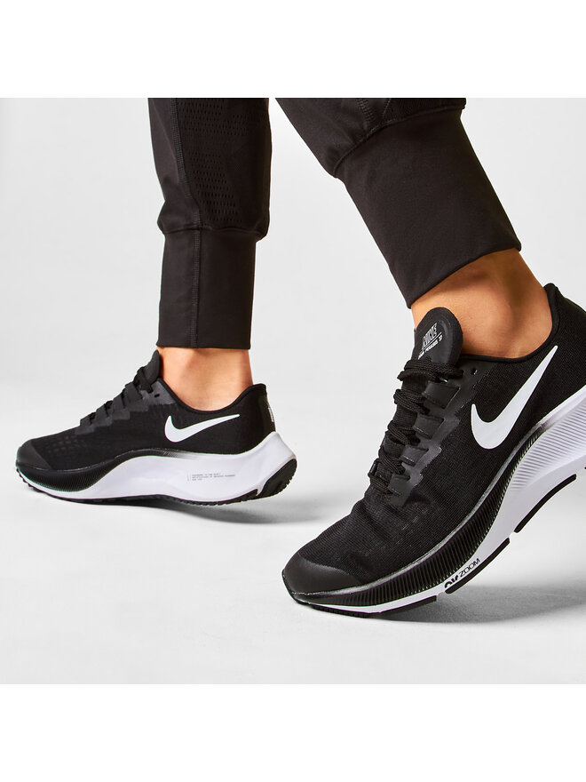 Buty do biegania Nike Air Zoom Pegasus 37 (GS) CJ2099 002 Czarny |  eobuwie.com.pl