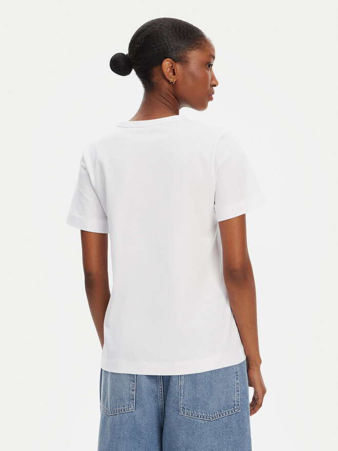 Munthe Munthe T-Shirt Prato 252110425260 Weiß Regular Fit