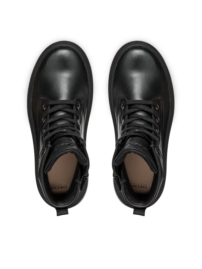 Geox Zimski škornji Geox J Kiddartah Girl J46MGA 085EW C9244 S Črna