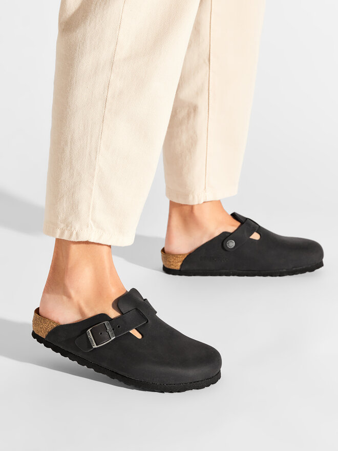 Boston birkenstock black store