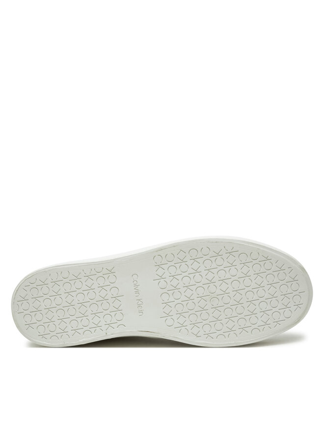 Calvin Klein Сникърси Calvin Klein Vulc Lace Up - Mono HW0HW02293 Бял