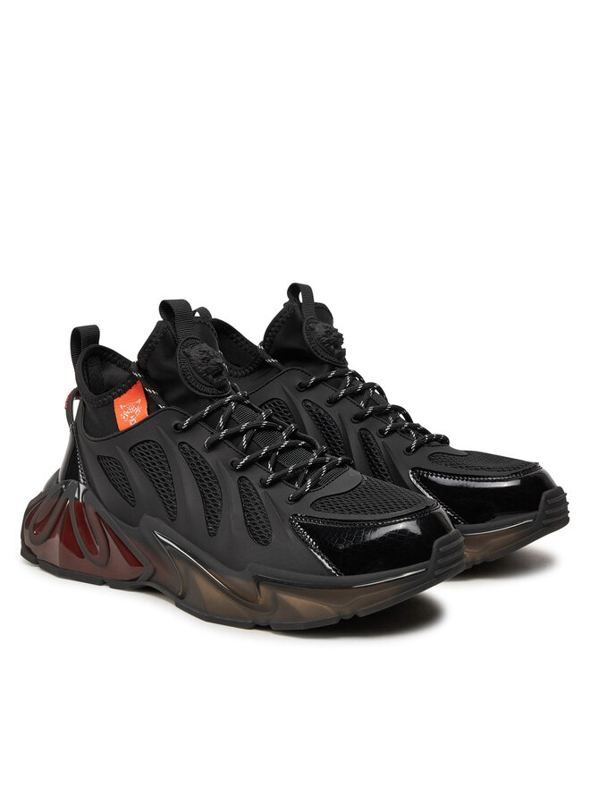 Plein Sport Снікерcи Plein Sport The Flame Gen.X.02 Tiger PACS USC0435 STE003N Чорний