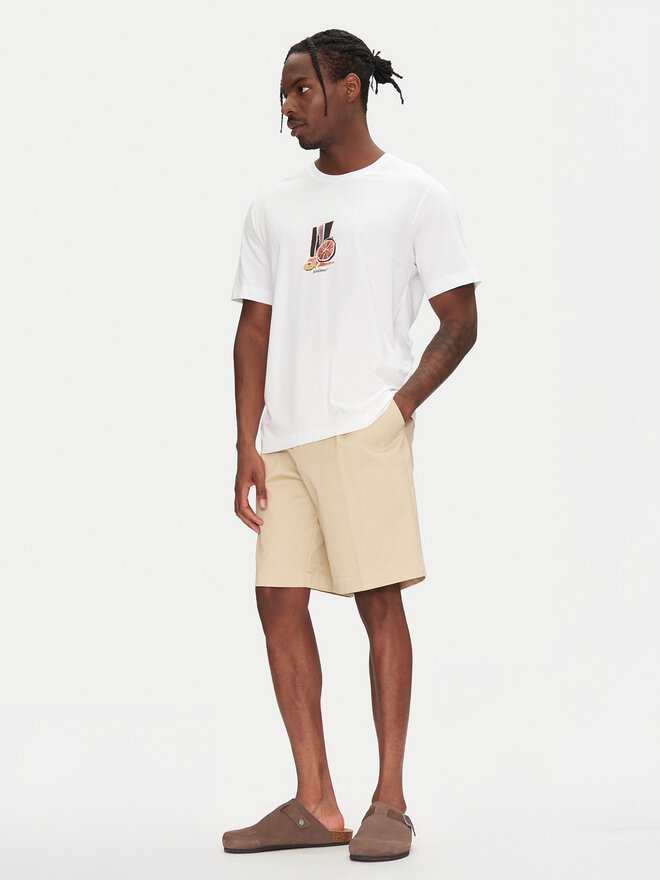 Jack&Jones Jack&Jones Marškinėliai Varenna 12273162 Balta Regular Fit