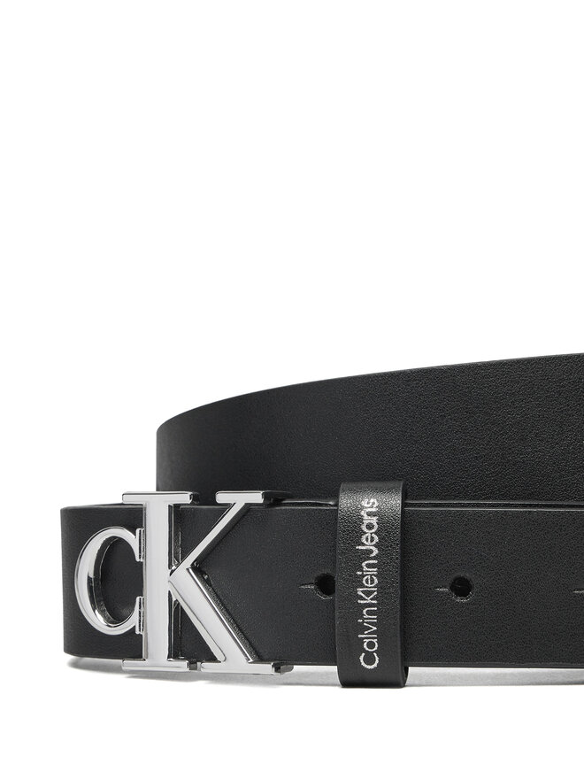 Calvin Klein Jeans Детски колан Calvin Klein Jeans Buckle Faux IU0IU00637 Черен