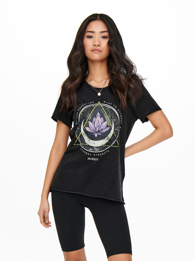 ONLY ONLY T-Shirt 15215721 Schwarz Regular Fit