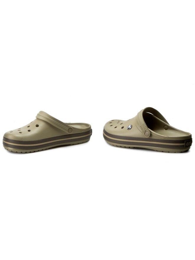 Crocs crocband khaki sales