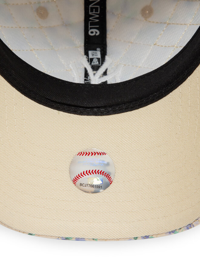 New Era Gorra con visera New Era New York Yankees Floral Quilt 9Twenty 60595367 Beis