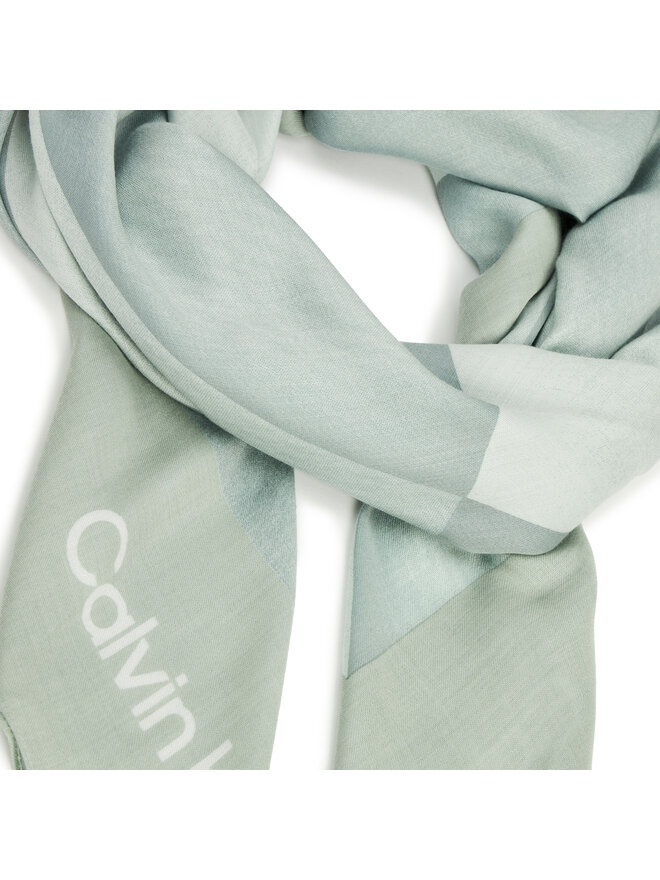 Calvin Klein Šátek Calvin Klein Quilt K60K611710 Zelená