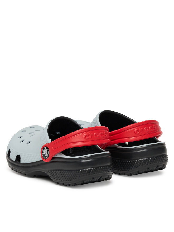 Klapki Crocs Retro Sport Classics Clog 211258 Szary | eobuwie.com.pl