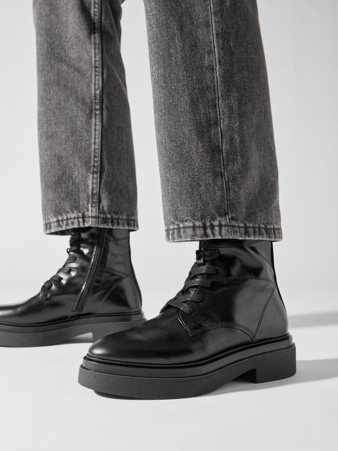Gant Pohodni čevlji Gant Zandrin Mid Boot 27541381 Črna