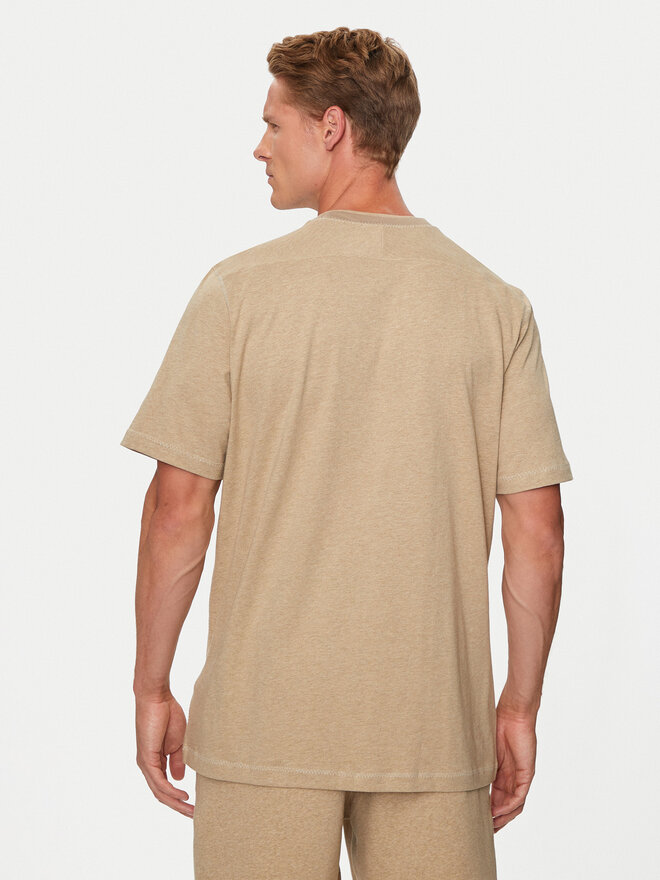 adidas adidas Marškinėliai Seasonal Essentials IY6605 Smėlio Regular Fit
