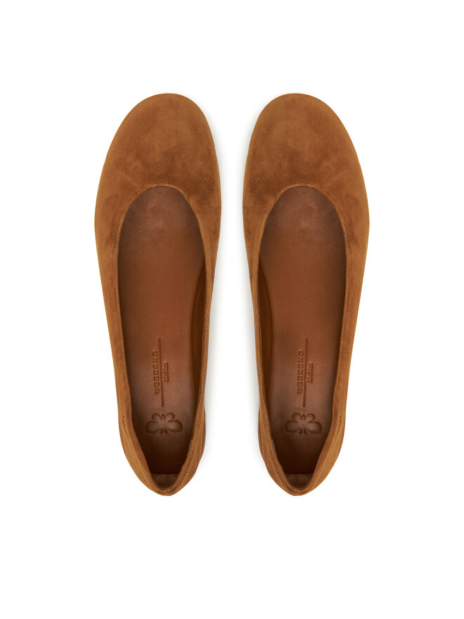 Weekend Max Mara Balerinke Weekend Max Mara Todisuede 2525526074600 Rjava